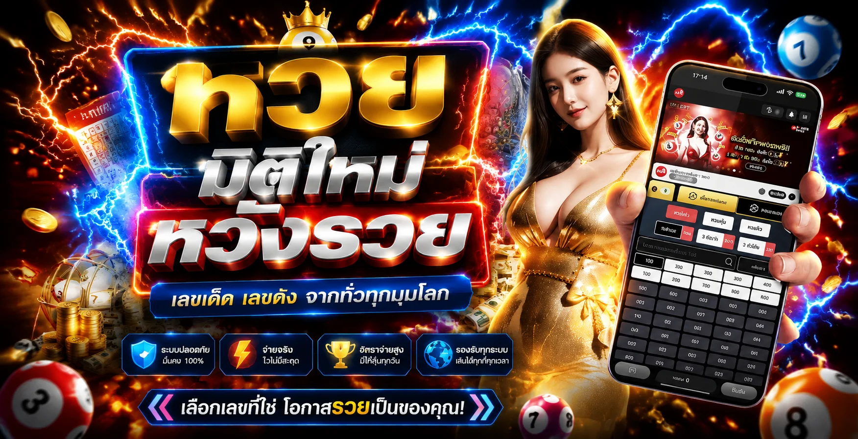 หวยออนไลน์ FABET จ่ายสูงบาทละ 900 ครบทุกประเภท